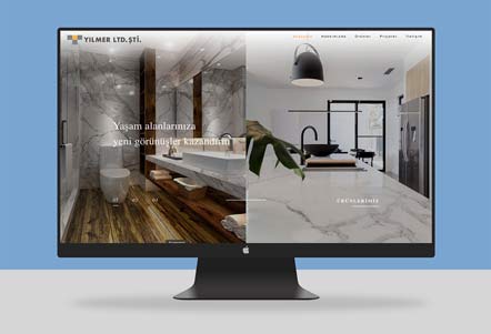 yılmergranit web site tasarımı
